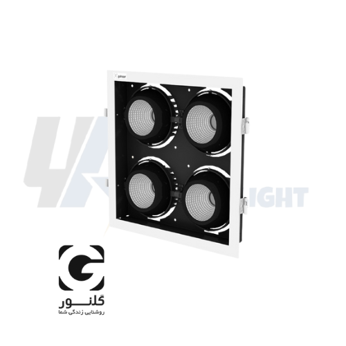 چراغ سقفی 120 وات توکار LED گلنور مدل پیکسل 4