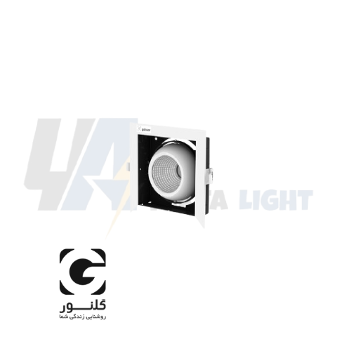 چراغ سقفی 30 وات تو کار LED گلنور مدل پیکسل 1