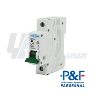 فیوز مینیاتوری تکفاز 6 آمپر پارس فانال مدل C6